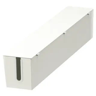 MITTZON cable box for frm w cstrs, white, 80x13 cm