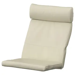 POÄNG armchair cushion, Glose eggshell, Length 137 x Width 56 cm
