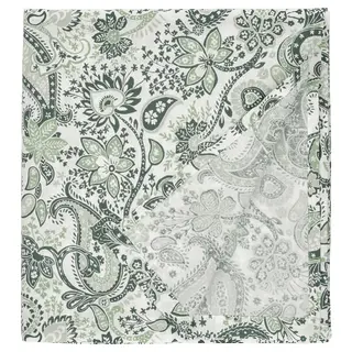 RODGERSIA flat sheet, green/white, 150x260 cm