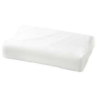 ROSENSKÄRM pillowcase for ergonomic pillow, white, 33x50 cm
