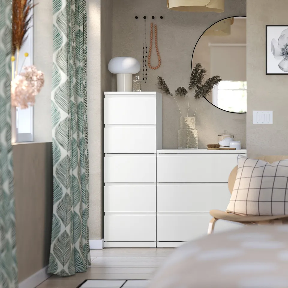 part: STORKLINTA chest of 5 drawers
