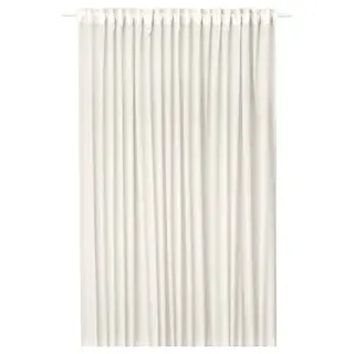 STENFRÖ sheer curtain, 1 piece, beige/with heading tape, 300x300 cm