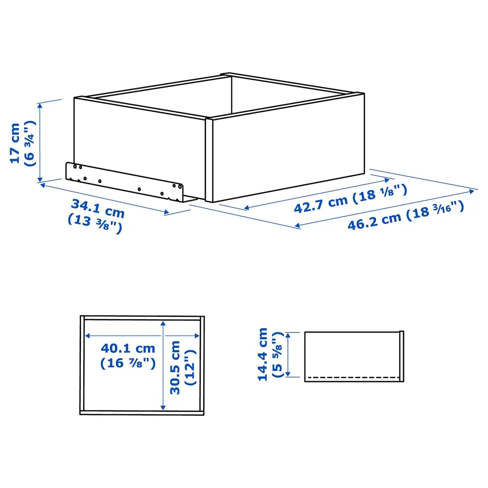 part: KOMPLEMENT drawer