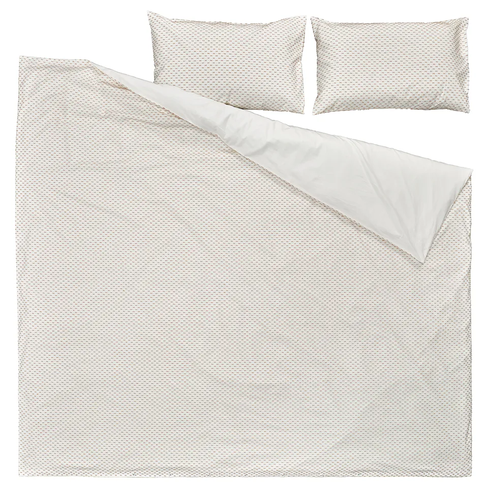 part: BANDKNIPPE duvet cover and 2 pillowcases