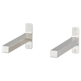GRANHULT bracket, nickel-plated, 30x12 cm