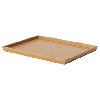 OSTBIT tray, bamboo, 25x33 cm