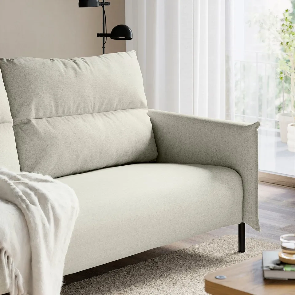 MANNARP 2-seat sofa, Gunnared beige
