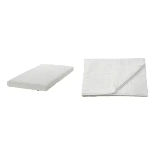 LUDDROS/ÅFJÄLL set: foam mattress + mattress protector