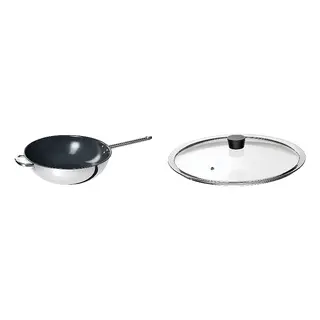 IKEA/KLOCKREN set: wok + pan lid