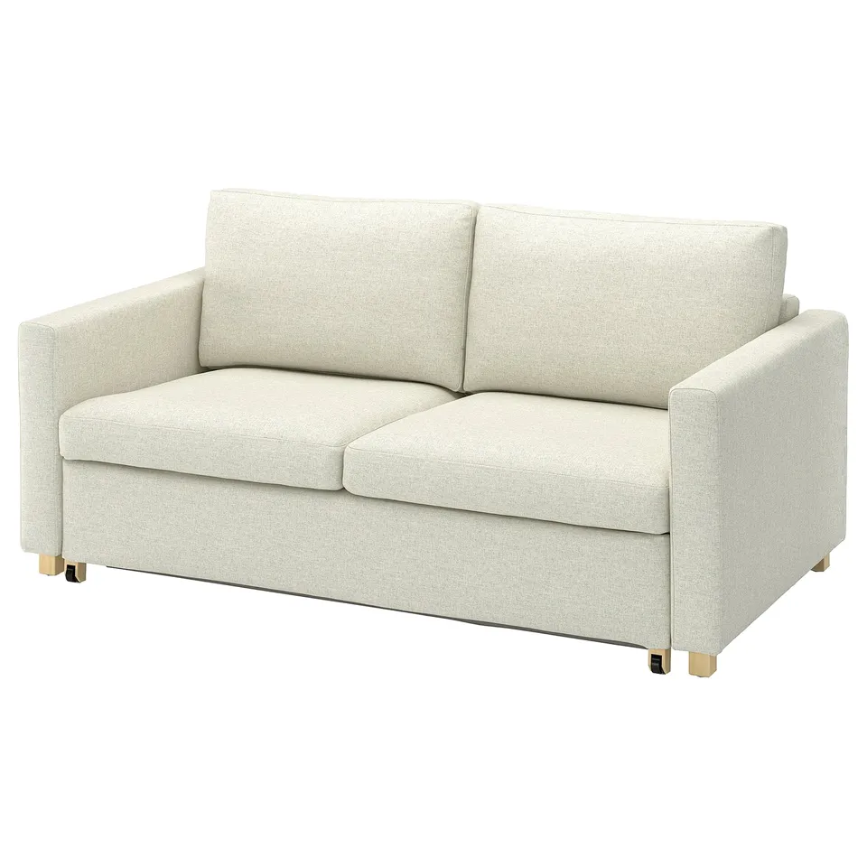 Sofa bed: SALTSJÖBADEN, cream, fabric, rectangular, modern design