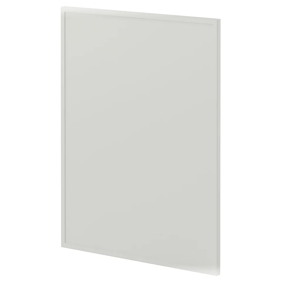 METOD 1 front for dishwasher, Aspudden light grey, 60 cm