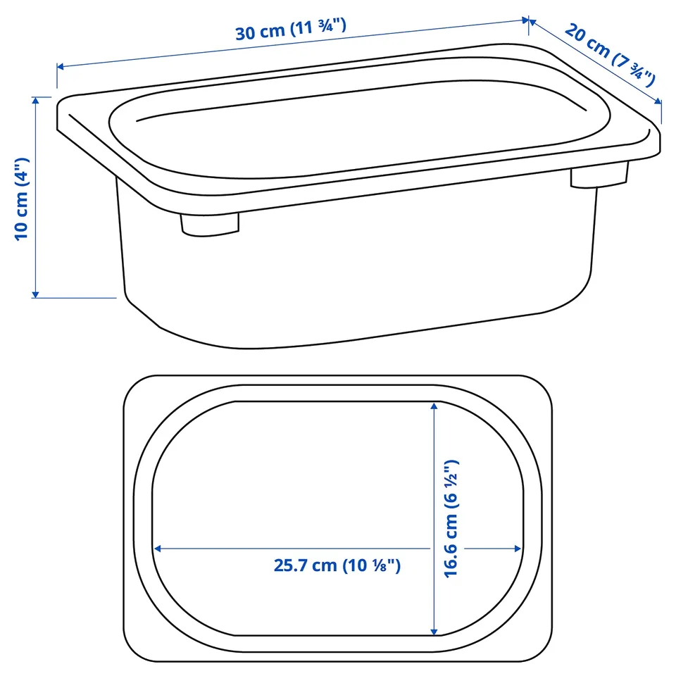 part: TROFAST storage box