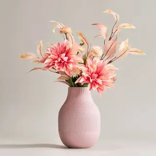 GRADVIS/SMYCKA set: artificial flower + artificial spray x2
