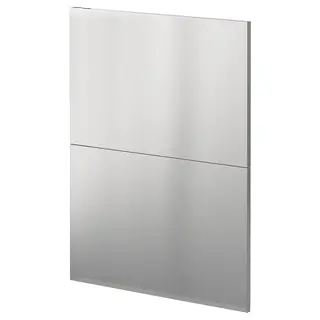 METOD 2 fronts for dishwasher, Vårsta stainless steel, 60 cm