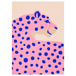 BILD poster, dotted leopard, Width 50 x Height 70 cm