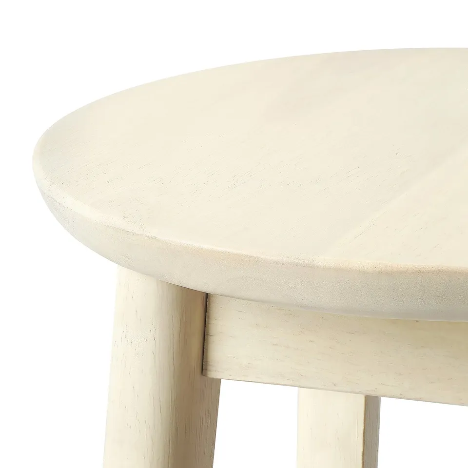 RÄVSTEN Bar stool, counter height rubberwood, 62 cm