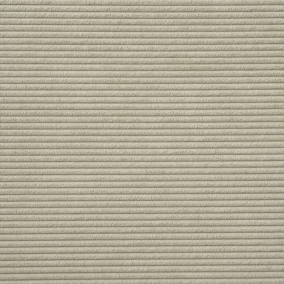 Vertical striped, beige william corduroy fabric, soft and textured, ideal for home decor.