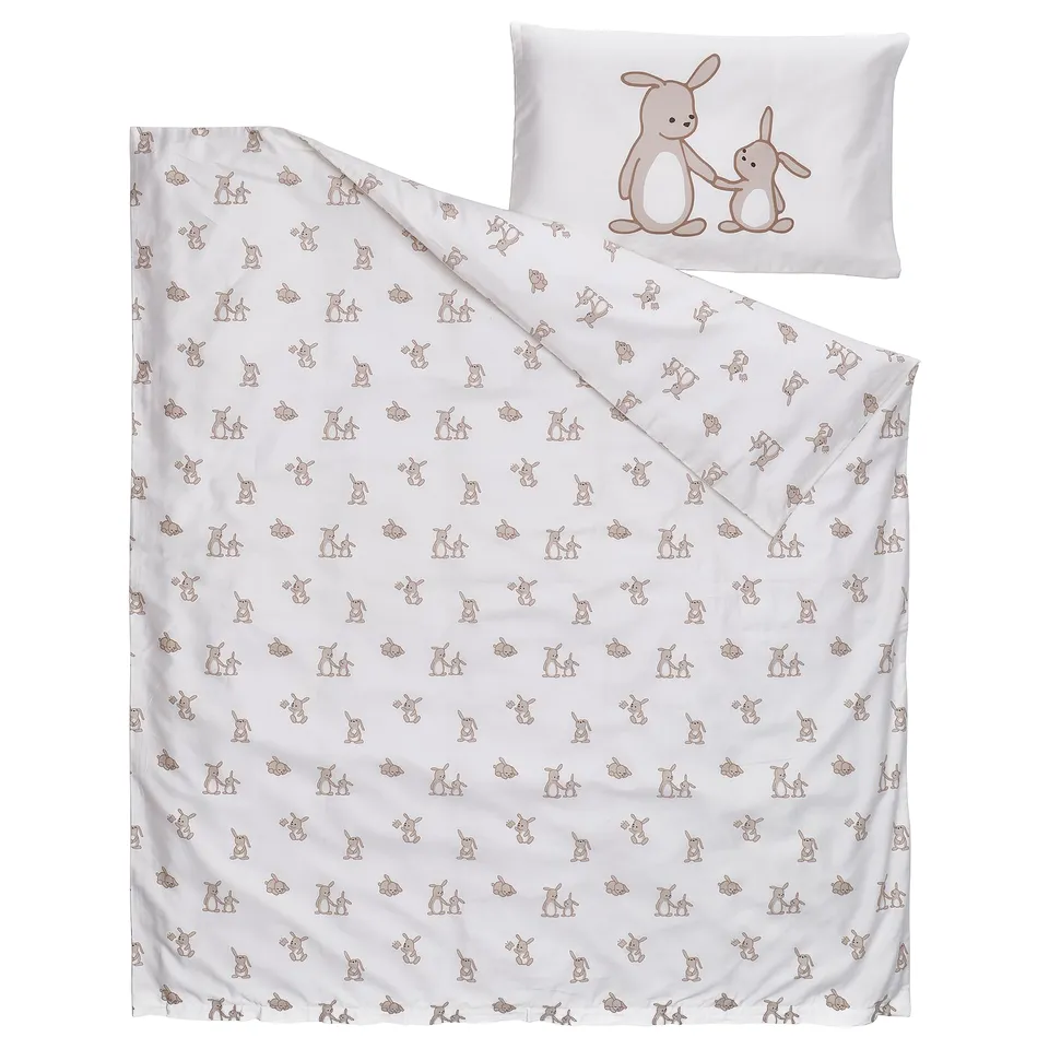 part: LEN duvet cover 1 pillowcase for cot