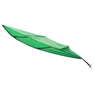 LÖVA bed canopy, leaf/green, Length 136 x Width 90 cm