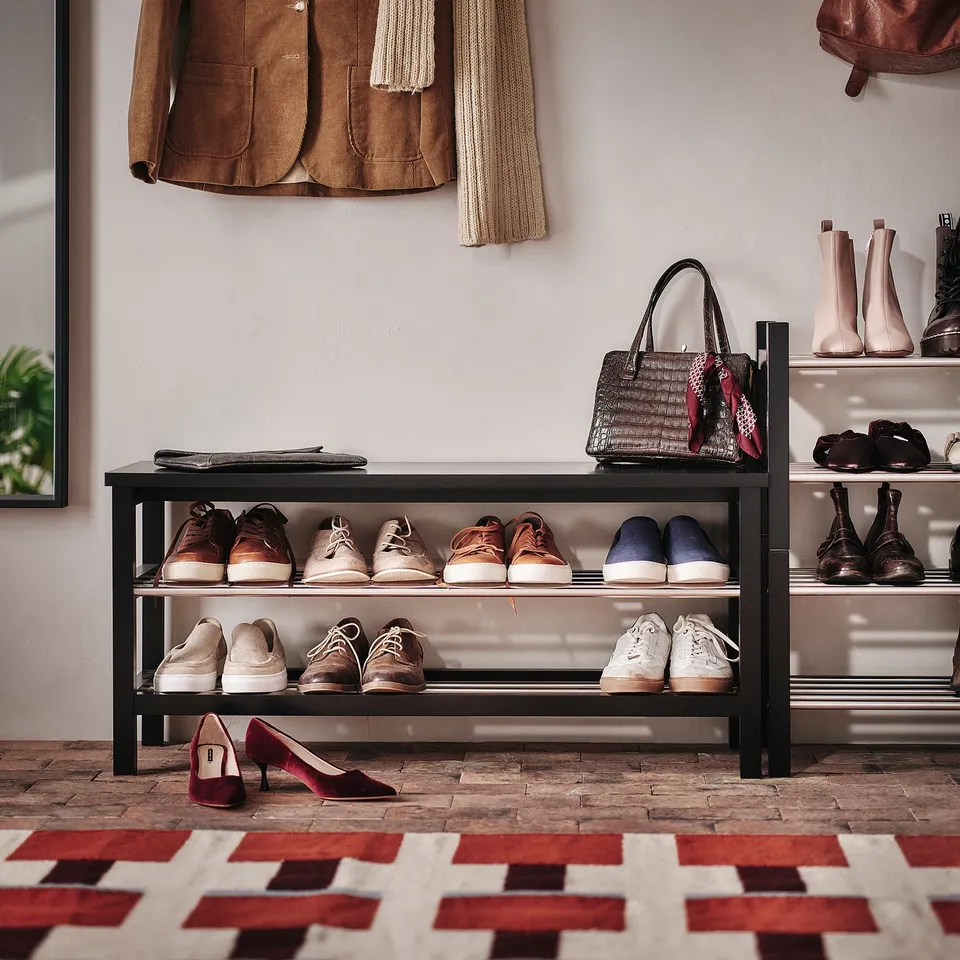 part: TJUSIG bench with shoe storage