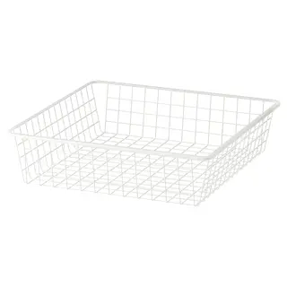 ALTARLIDEN wire basket, white, 60x62 cm