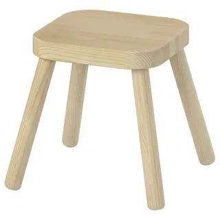 FLISAT children's stool, pine