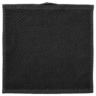 GULVIAL washcloth, black, Length 30 x Width 30 cm