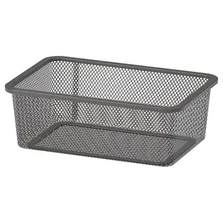 TROFAST mesh storage box, dark grey, 20x30x10 cm